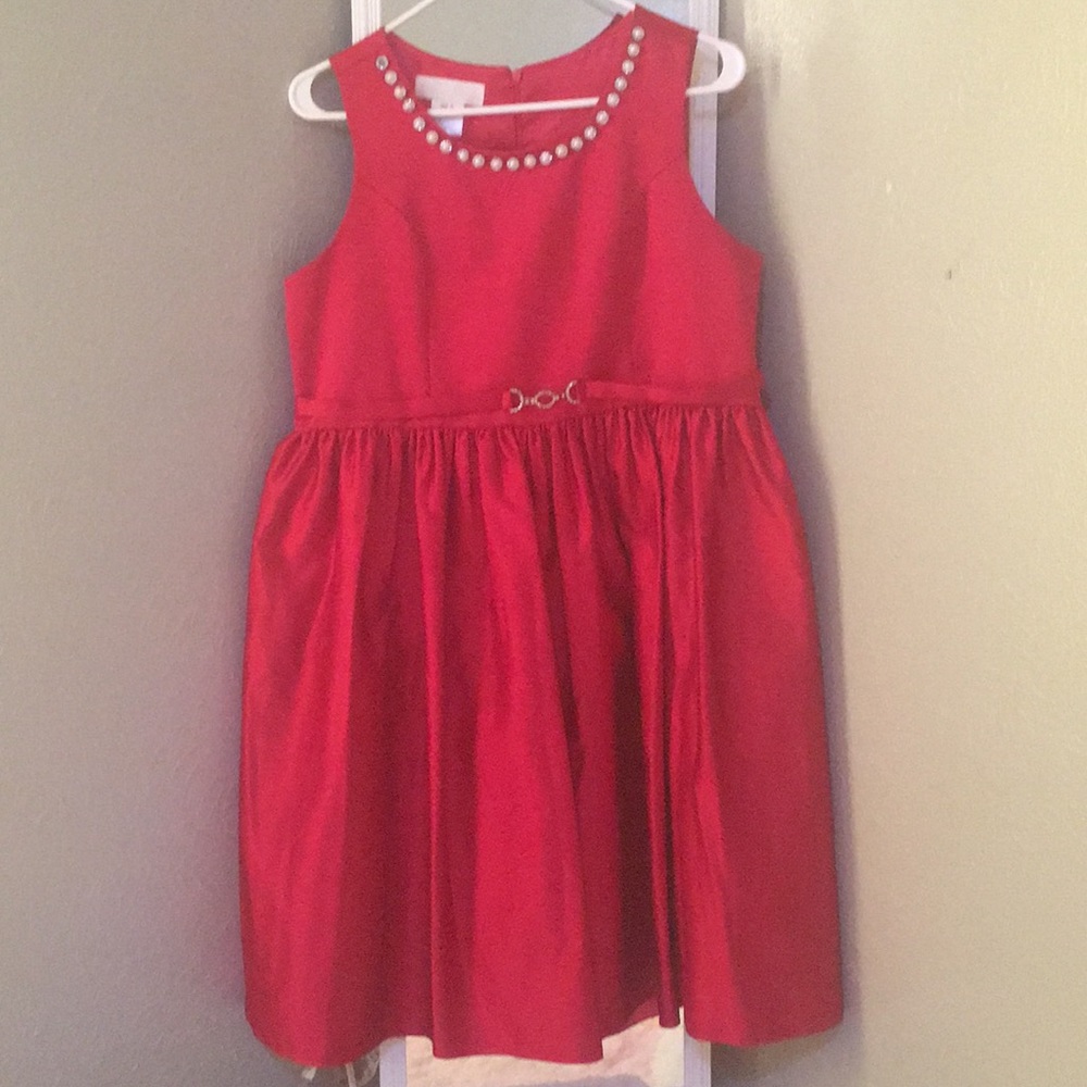 Girls Formal Red Dress